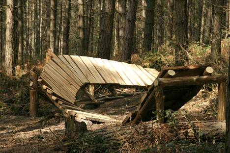 wooden berm (photo credit)