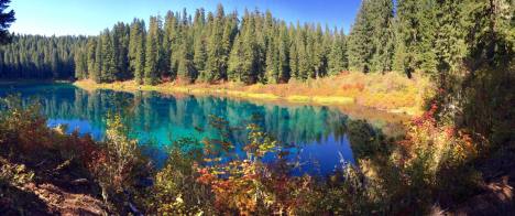 mountain biking with Husband and friend Pete: Redmond, OR